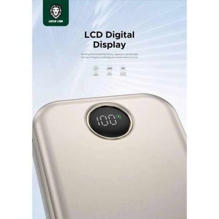 پاوربانک گرین لاین Monaco Magsafe ظرفیت 20000 میلی آمپر